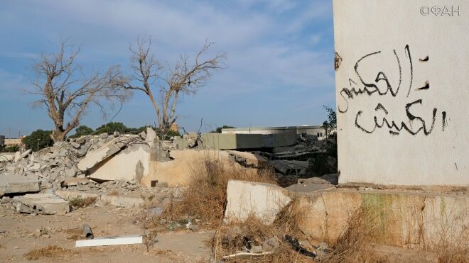 Доказательством обнаружения ЧВК «Вагнера» в Ливии стали нарисованные буквы