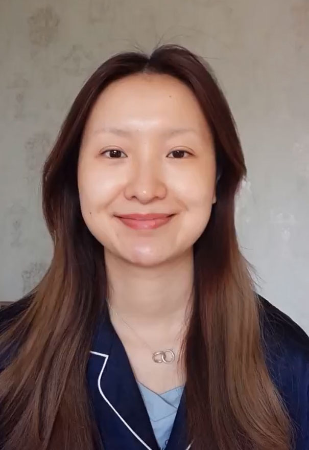 Китаянка с помощью макияжа изменяется до неузнаваемости