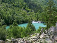 Клуб путешествий Павла Аксенова. Россия. Домбайская поляна. Baduk lakes of Teberda and Dombai. Фото scullery - Depositphotos