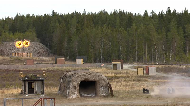 Программируемый выстрел HE 448 для гранатомета Carl Gustaf Программируемый выстрел HE 448 для гранатомета Carl Gustaf оружие