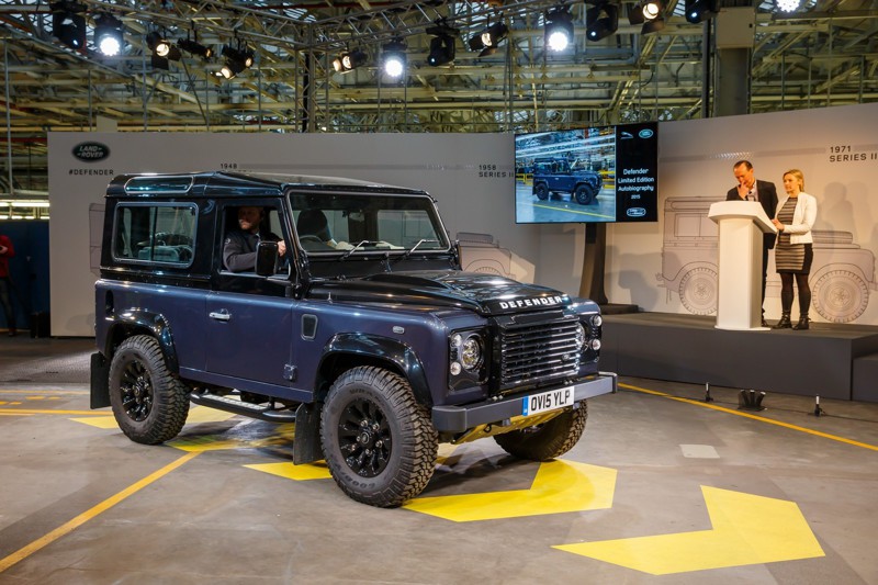 Land Rover свернула производство внедорожника Defender авто, история авто