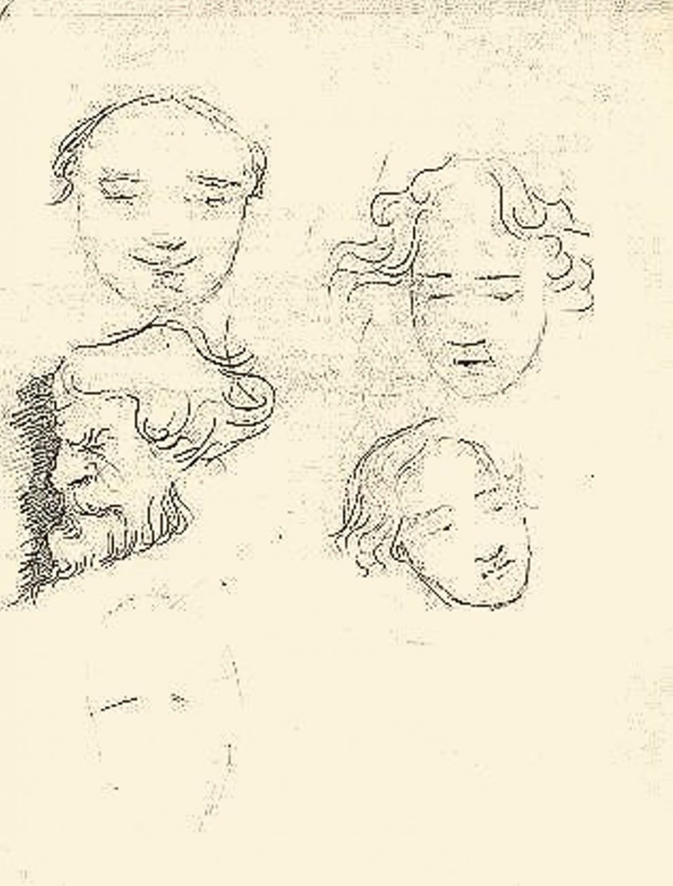 Рисунки Достоевского к его рукописям 1