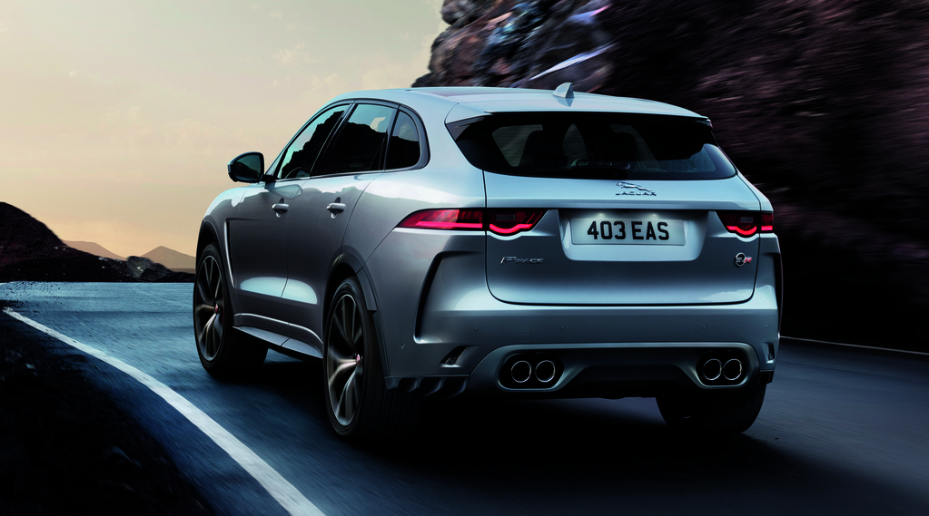 Новые пять фактов о мощном Jaguar F-Pace SVR