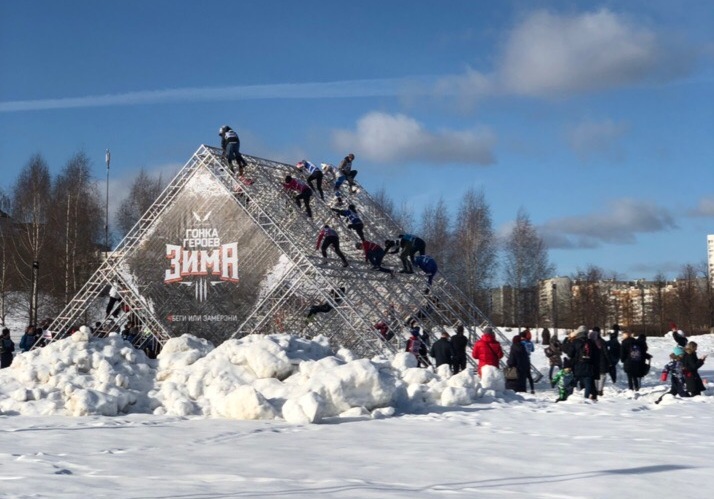 Ландшафтный парк митино зимой