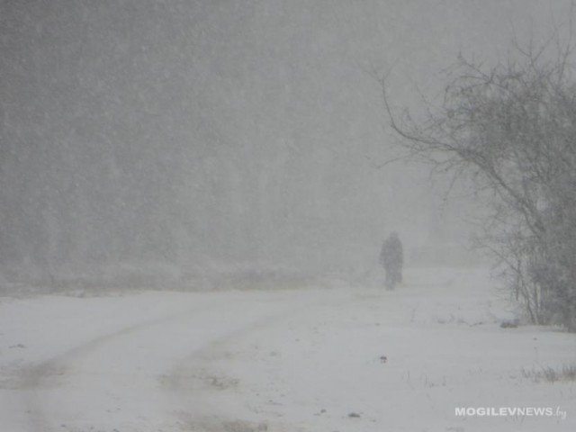 Сложные погодные условия сохранятся в Могилевской области.