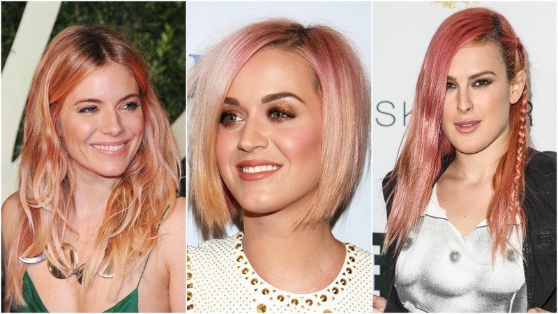 Клубничный блонд тренд 2017