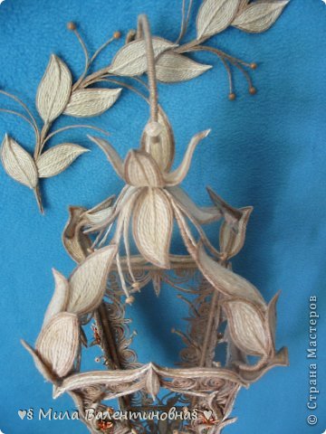 Мастер-класс Поделка изделие Моделирование конструирование МК-фонарик из джутовых ниток ♥ МАЙ ♥ Нитки фото 13