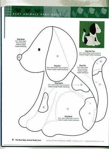 Дeкорируем детскую одежду аппликациями с собачками + шаблоны Дeкорируем детскую одежду аппликациями с собачками + шаблоны handmake,одежда,разное,шитье