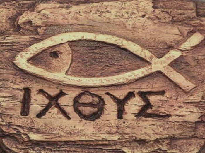 Рыба - главный символ раннего христианства. |Фото: travel-mania.org.