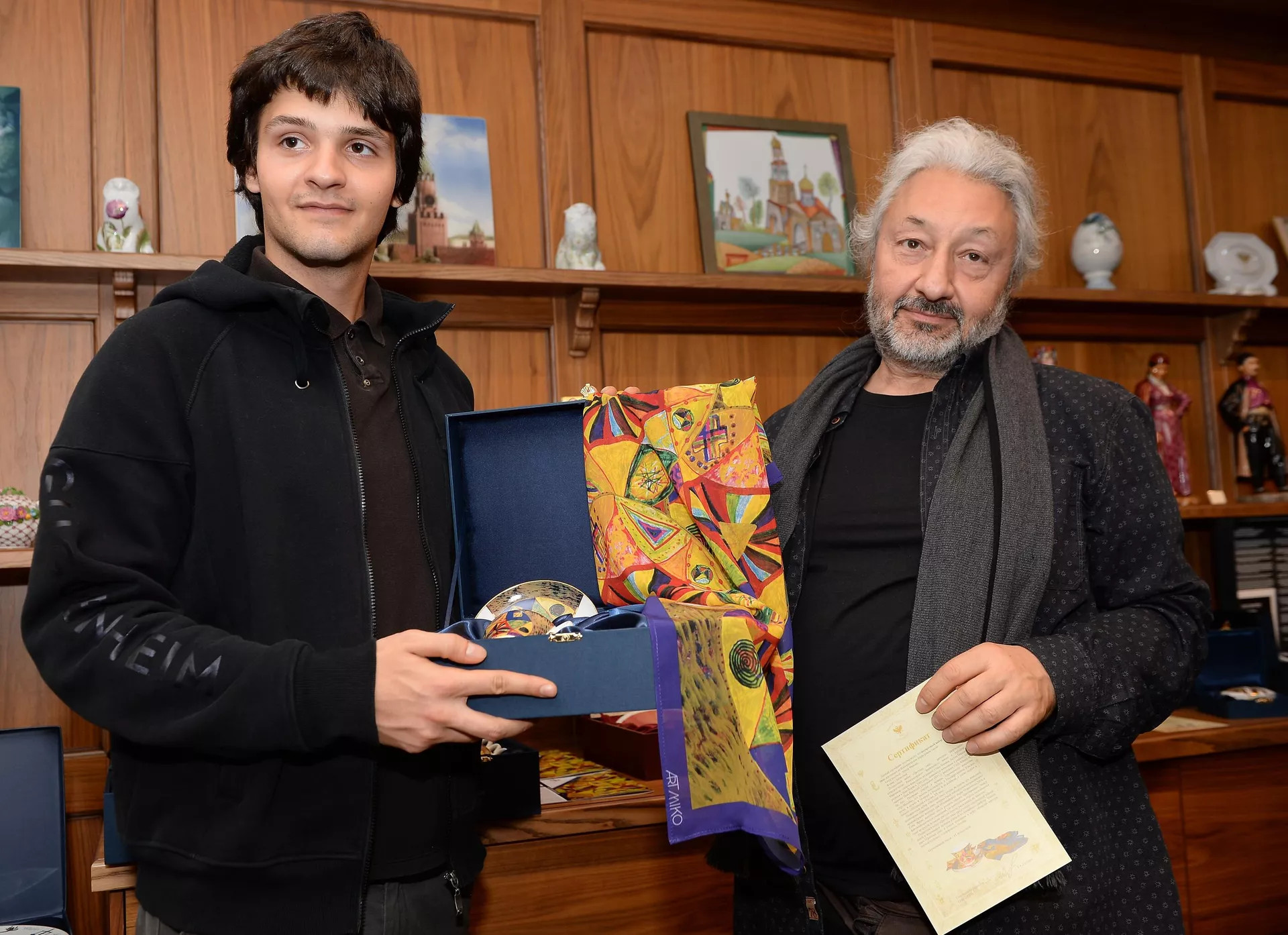 Стас Намин с сыном Артемом - РИА Новости, 1920, 18.04.2025