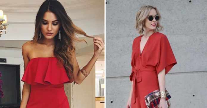 Волшебное красное платье, такое разное, такое совершенное: 20 потрясающих образов со вкусом