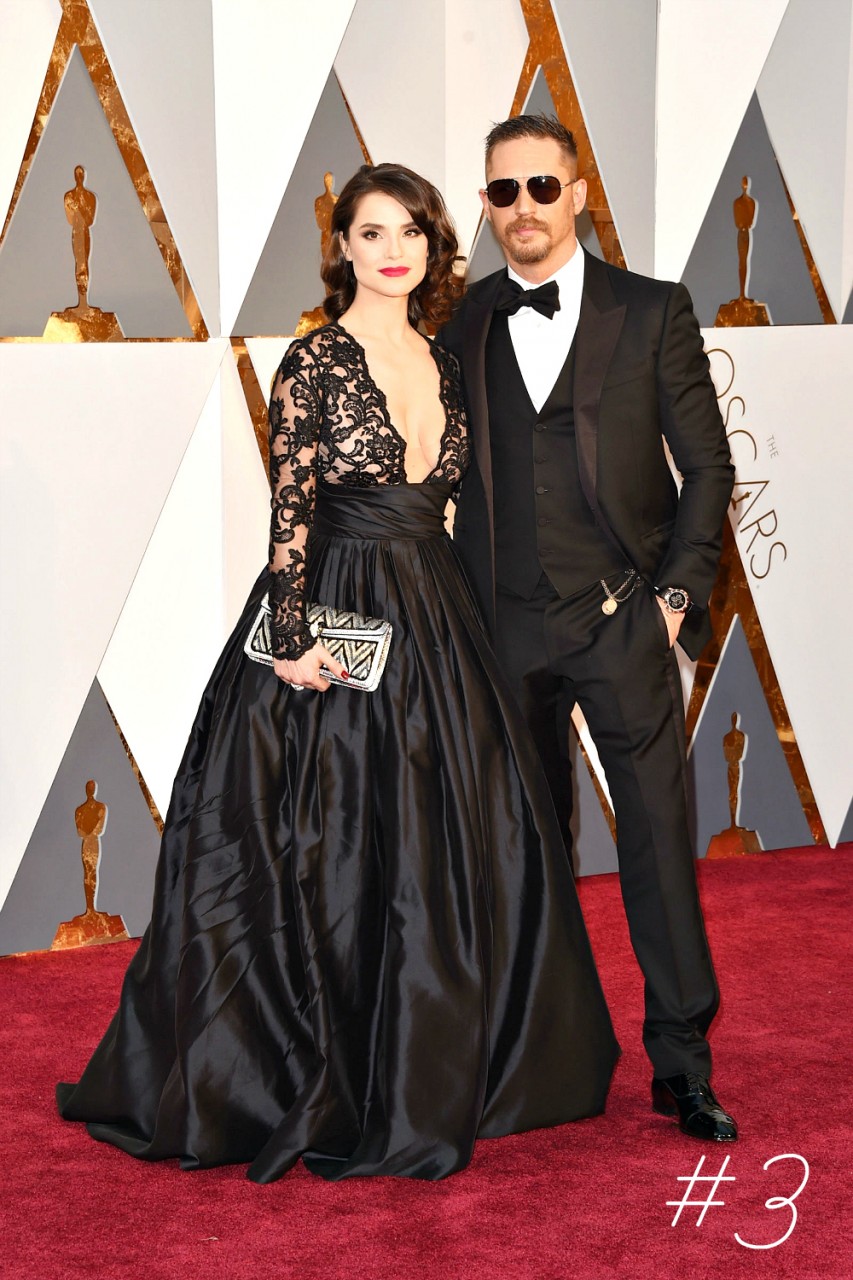 TOM HARDY AND CHARLOTTE RILEY