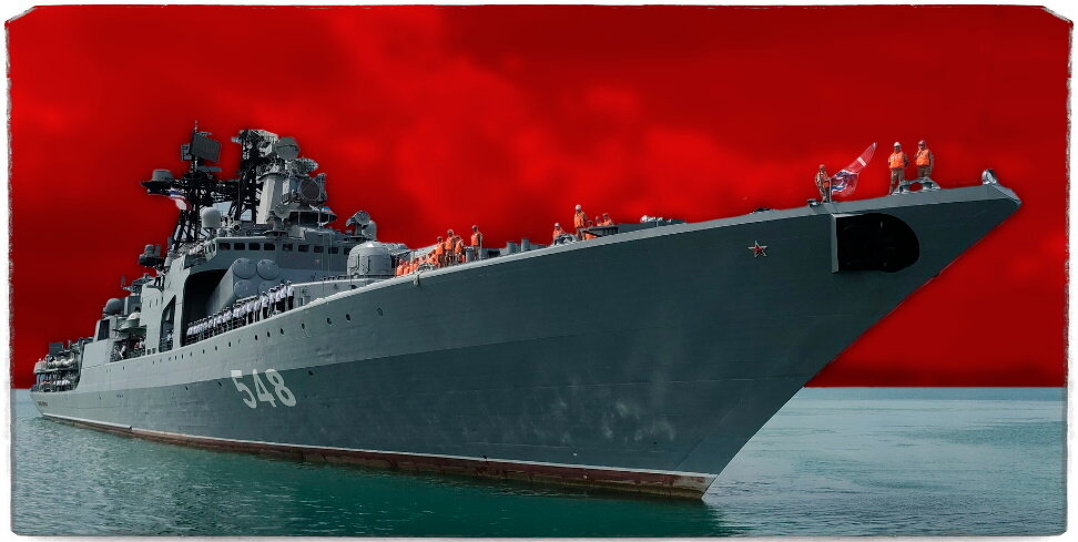 Источник: backiee.com. В кадре БПК проекта 1155 "Адмирал Пантелеев". Сейчас корабли проекта проходят масштабную модернизацию, в ходе которой получат мощное ударное вооружение, тем не менее учитывать их не будем.