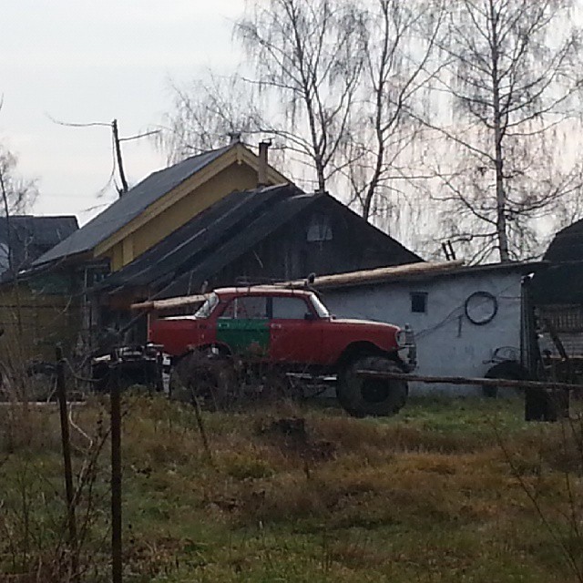 Задавит деревня, жизненно, село, сельская жизнь, транспорт