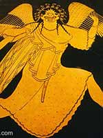 Медуза Горгона. Греческая ваза. 490 г до н.э.