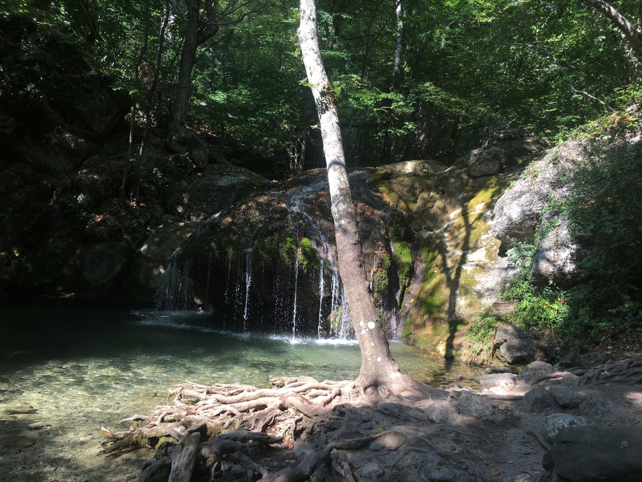Водопад Джур-Джур Крым,отдых,природа