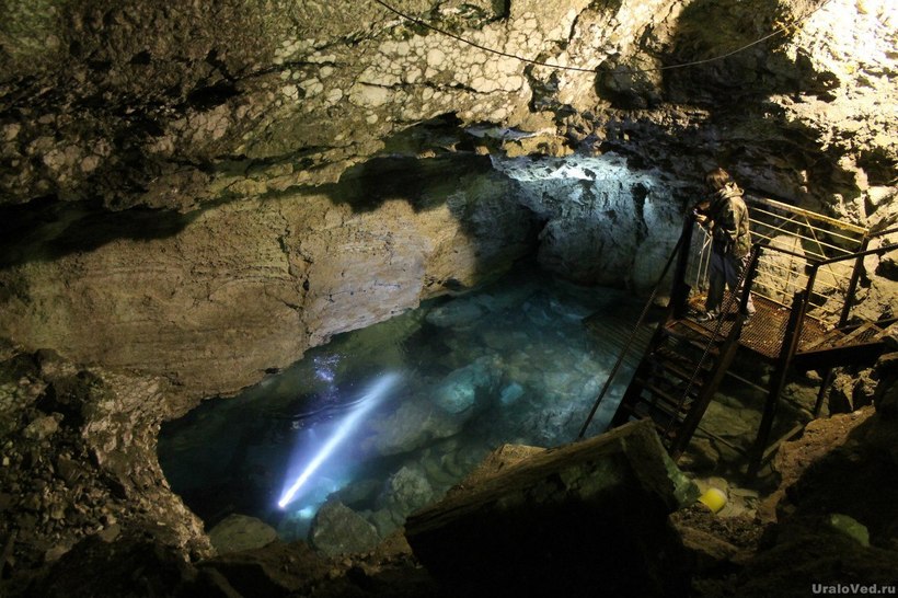 Ординская пещера на Урале: если есть рай для дайверов, то он здесь