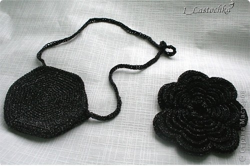 Вязание крючком - Сумочка-цеток