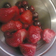 Парфе - Parfait с ягодной начинкой.