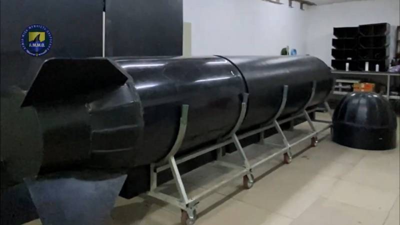Безэкипажный подводный аппарат-камикадзе «Марiчка» оружие