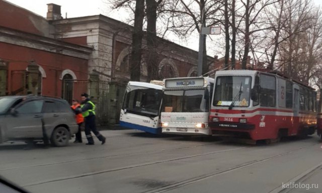 Русские приколы и маразмы на дорогах юмор