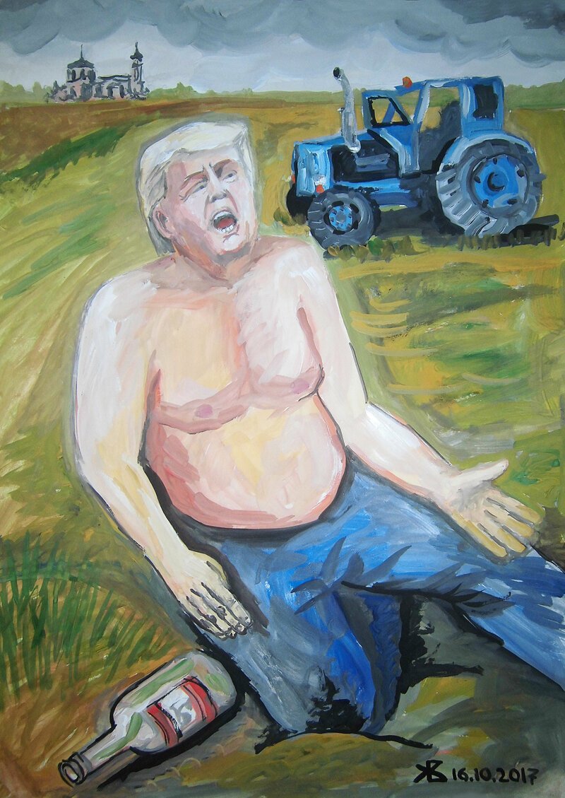 Если бы Трамп жил в России: 5 угарных картин Дональд Трамп