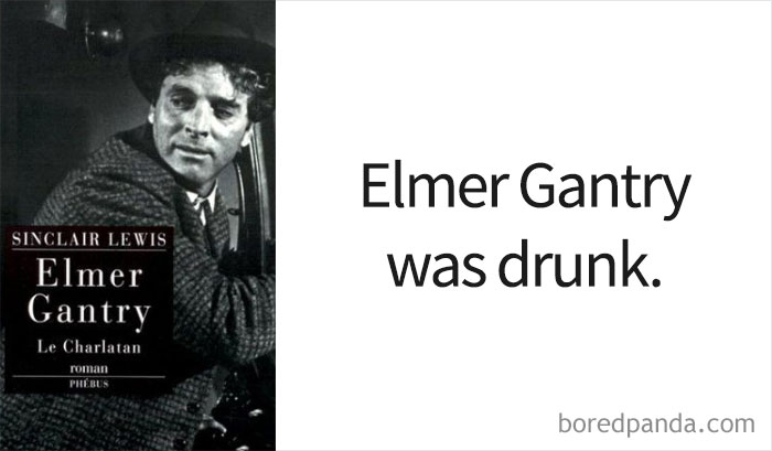 'Elmer Gantry' By Sinclair Lewis