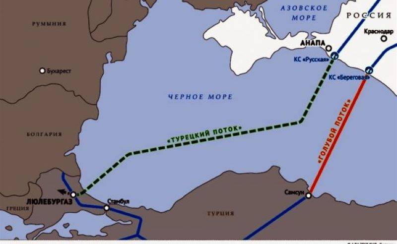 Газовый пасьянс – меняем Украину на Турцию, а «Северные потоки» на «Турецкий» геополитика