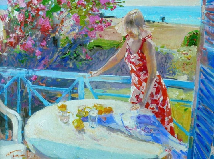 Художник Александр Горбиков. Она дитя причудливого сна Художник Александр Горбиков. Она дитя причудливого сна