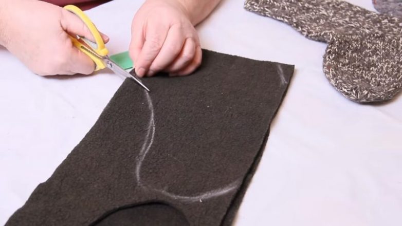 Оригинальная идея из старого шарфа за пару минут домашний очаг,рукоделие,своими руками,умелые руки