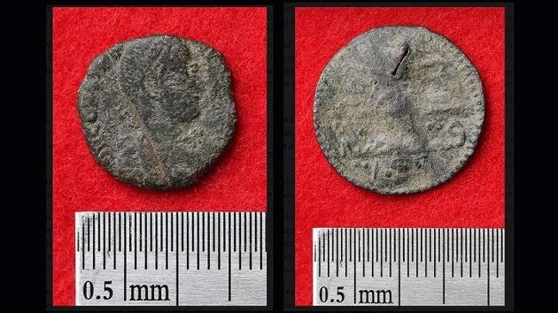 Монеты из замка Кацурэн, IV в. н.э.