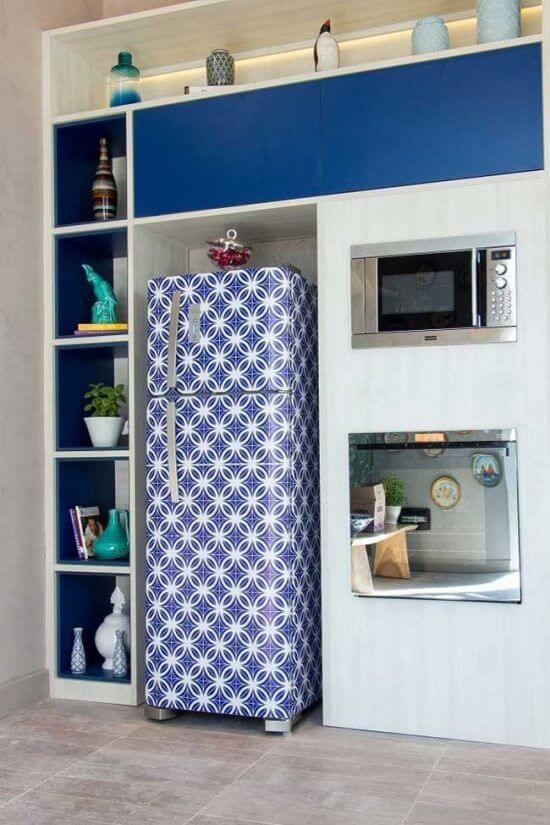Как креативно преобразить холодильник интерьер,переделки,рукоделие,своими руками,сделай сам
