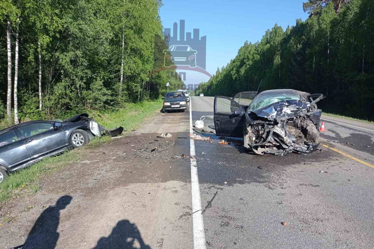 Три человека пострадали в ДТП на трассе Красноярск — Балахта