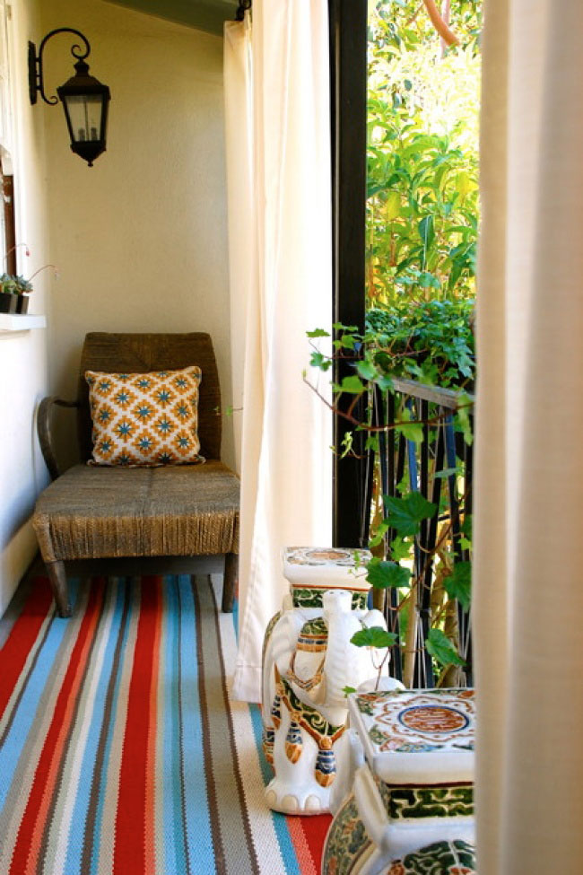 20 идей, как превратить маленький балкон в уголок для отдыха