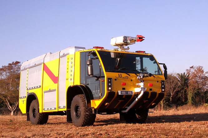 Marcé Rhino: пожарный суперкар из Южной Африки