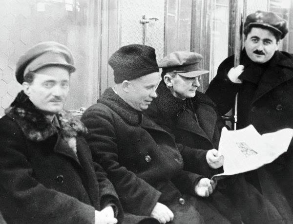 Берия рядом с Хрущевым. 1936-й год