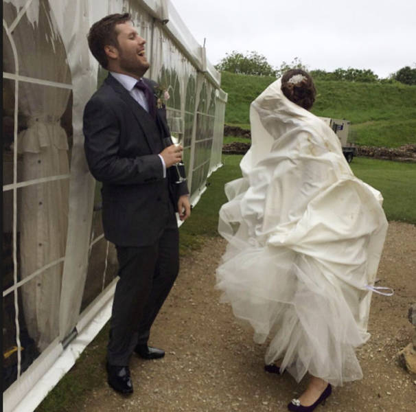 Интересные и креативные свадебные фотографии позитив