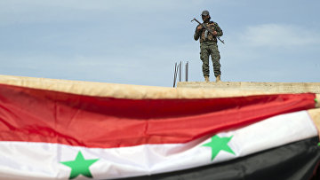 Сирийский солдат в Сирии