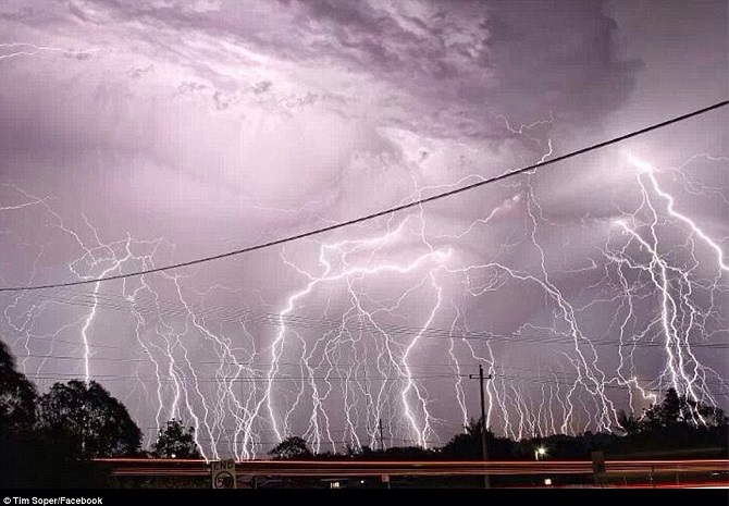 Невероятный шторм в Брисбене