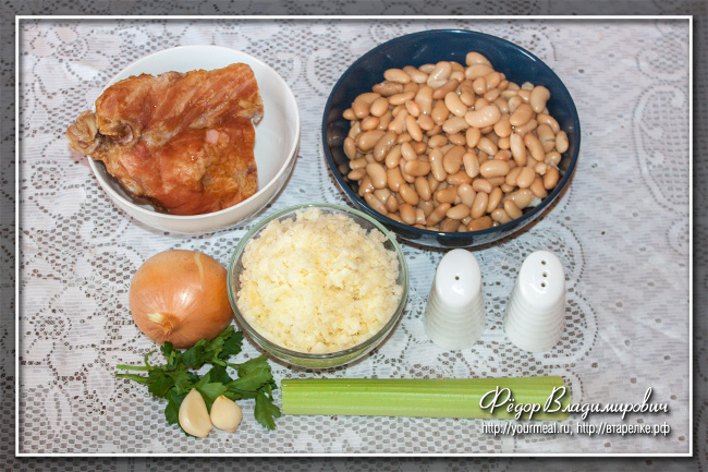 Знаменитый фасолевый суп Сената США кулинария,кухни мира,супы