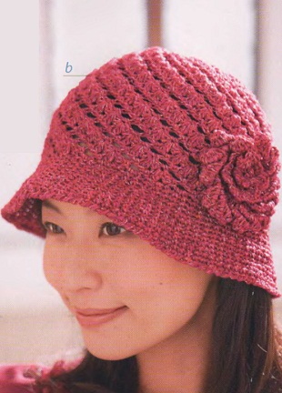 Вязание шляпки крючком