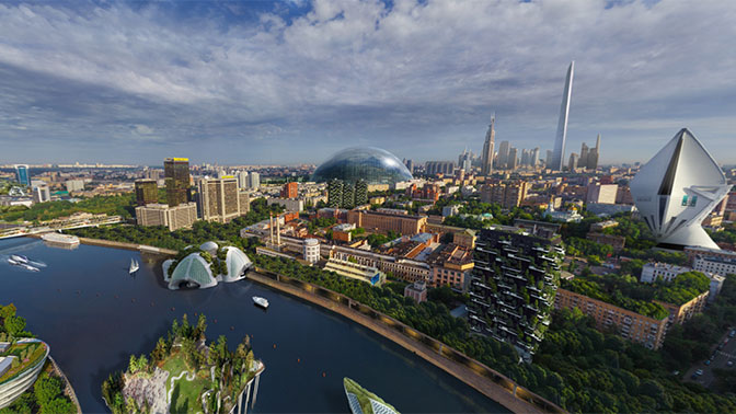 Какой будет москва в будущем