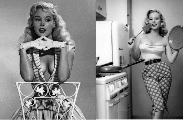 Бетти Бросмер - самая сексуальная фотомодель 1950-х годов