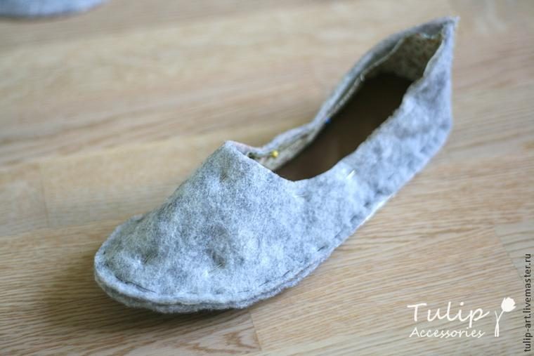 Тапочки-балетки своими руками Тапочки-балетки своими руками одежда,своими руками,тапочки своими руками