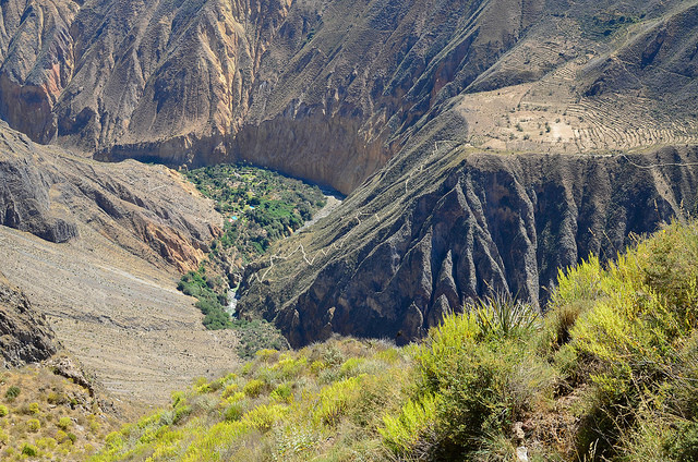 Каньон Колка в Перу авиатур