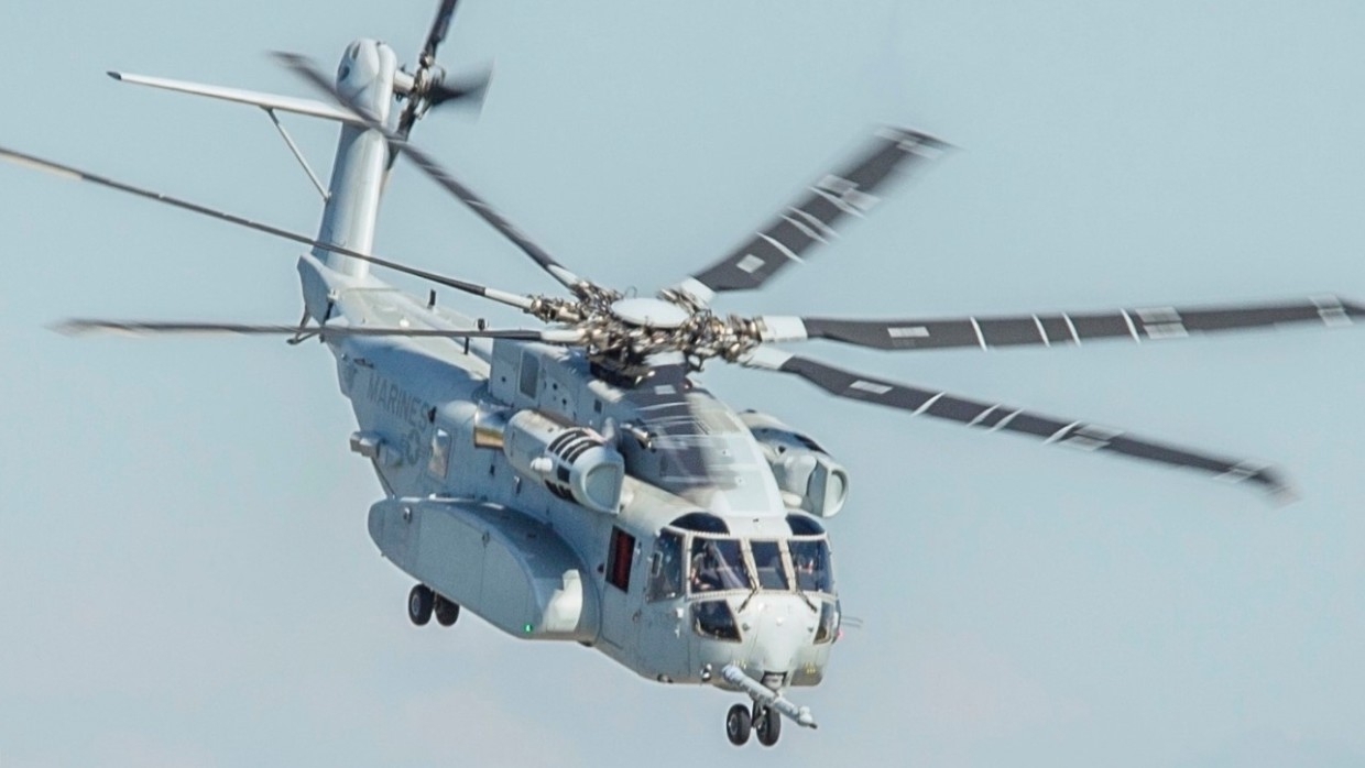 Lockheed Martin: морпехи ВМС США получили первый серийный вертолет-транспортник CH-53K