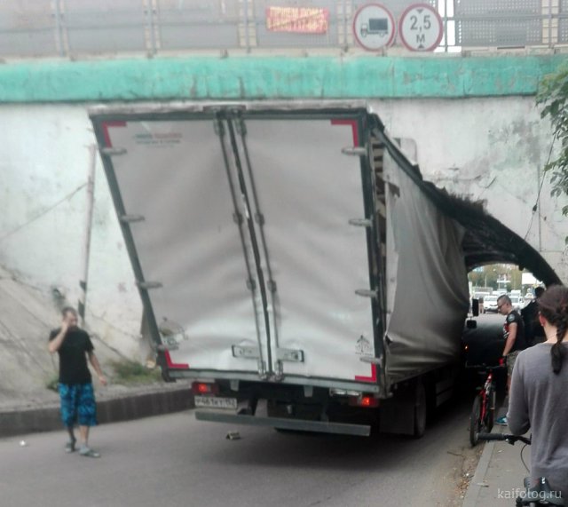 Русские приколы и маразмы на дорогах юмор