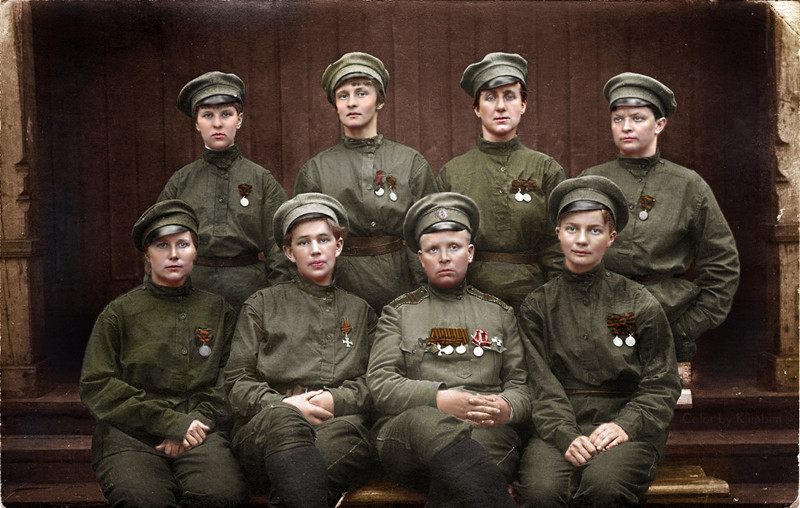 Женский батальон смерти (Первая мировая война) история, фото, цвет