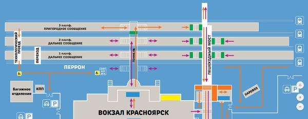 Вокзал краснодар 1 схема платформ