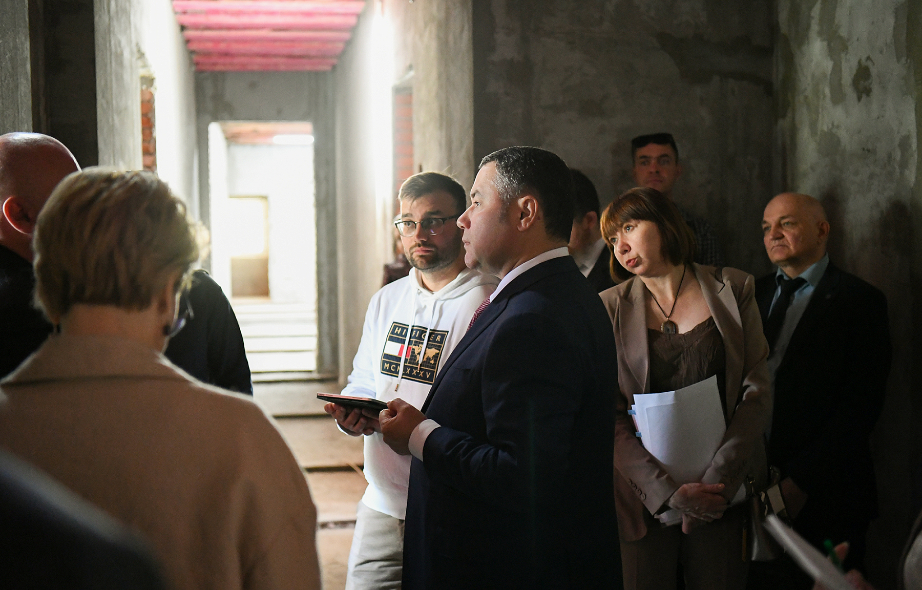 Игорь Руденя посещает социально значимые объекты строительства и реставрации Твери